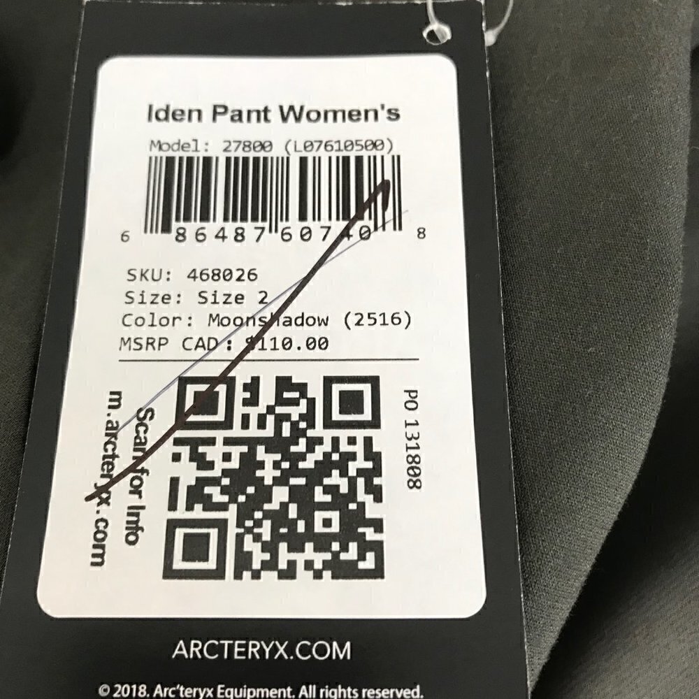 NWT Arcteryx Moon Shadow Dress Pants Size 2 - Picture 8 of 9